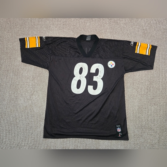 Reebok Other - Reebok Pittsburgh Steelers Jersey #83 Heath Miller Size Men's XL